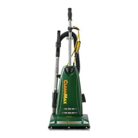Powr-Flite CleanMax Pro Series Upright Vacuum With Quick Draw Tools, 14" Cleaning Width, Green CMP-3QD